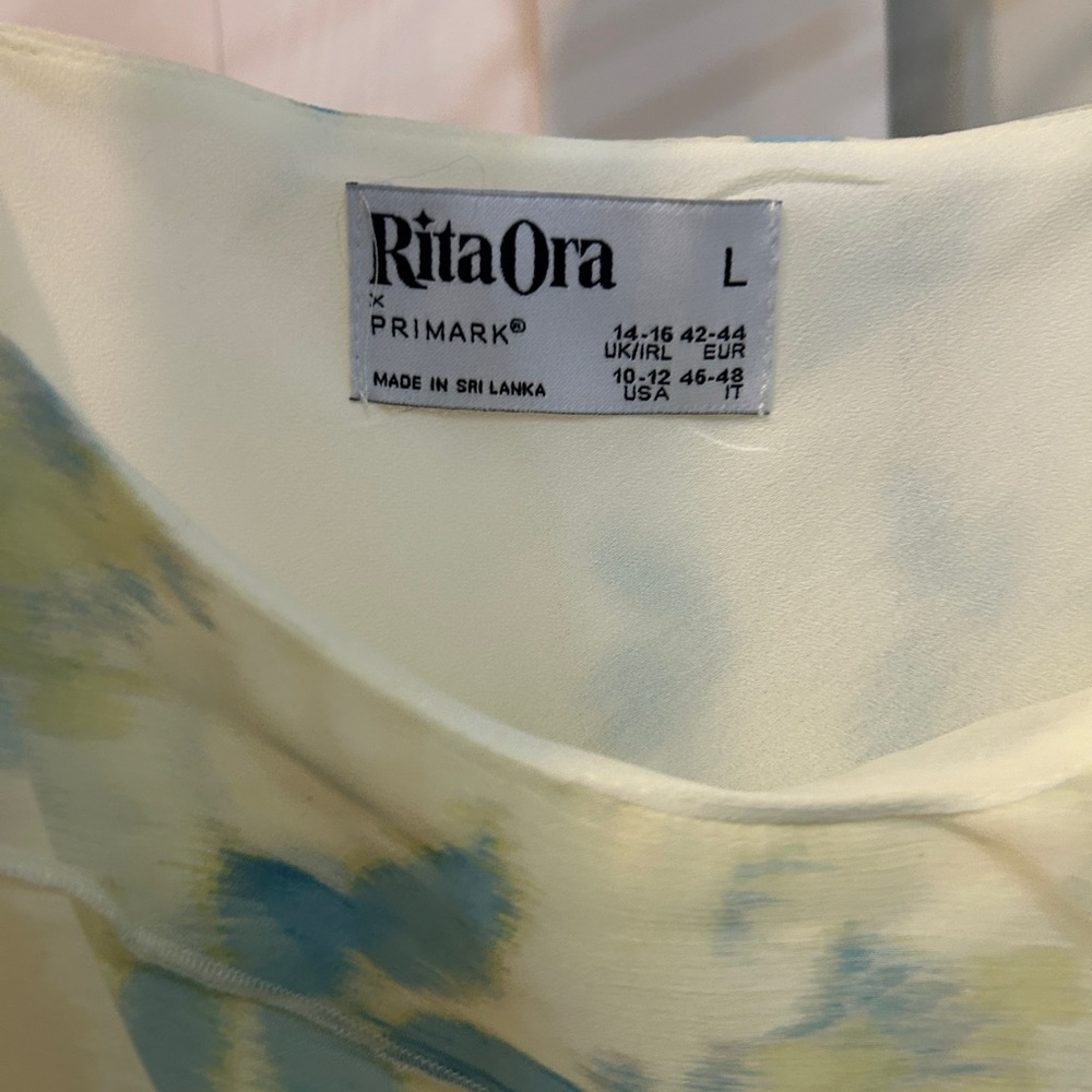 Primark Yellow Asymmetrical Ruffled Camisole - Picture 4 of 4